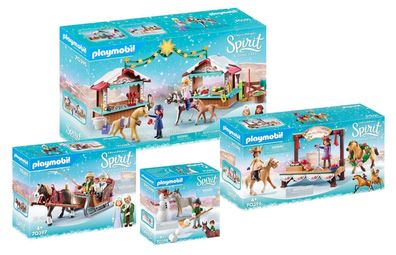 Playmobil Spirit Miradero 4-teiliges Set: 70395 70396 70397 70398 - neu, ovp
