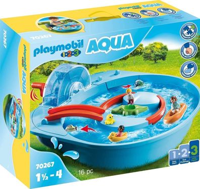 Playmobil® 1-2-3 Aqua - 70267 Fröhliche Wasserbahn - neu, ovp