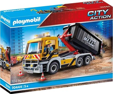 Playmobil® Grossbaustelle 70444 LKW mit Wechselaufbau - neu, ovp