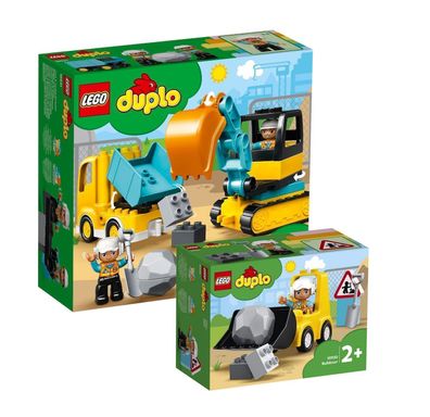 Lego® Duplo Set: 10930 Radlader + 10931 Bagger und Laster - neu, ovp