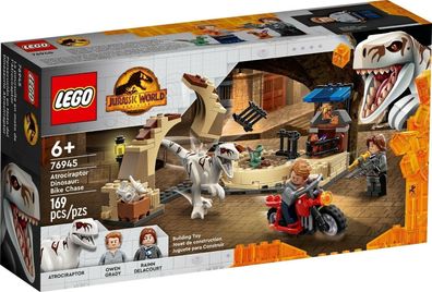 Lego® Jurassic 76945 Atrociraptor: Motorradverfolgungsjagd - neu, ovp