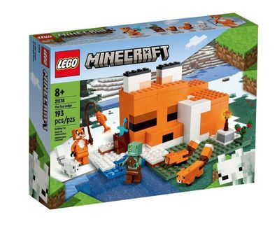 Lego® Minecraft 21178 Die Fuchs-Lodge - neu, ovp
