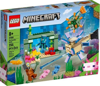 Lego® Minecraft 21180 Das Wächterduell, neu, ovp