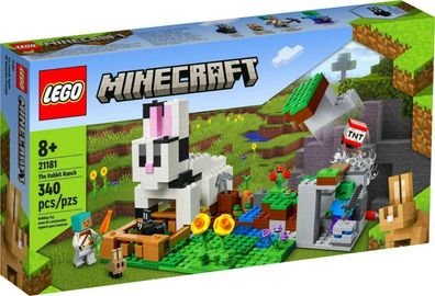 Lego® Minecraft 21181 Die Kaninchenranch, neu, ovp