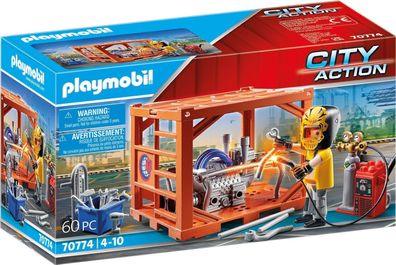 Playmobil Cargo 70774 Containerfertigung - neu, ovp
