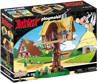 Playmobil Asterix 71016 Troubadix mit Baumhaus - neu, ovp
