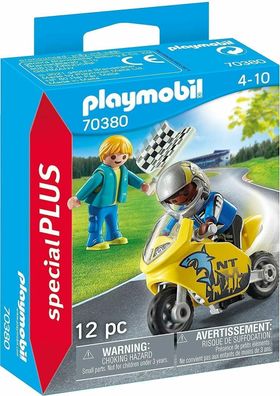 Playmobil Special Plus 70380 Jungs mit Racingbike, neu, ovp