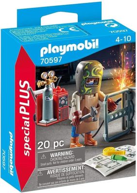 Playmobil Special Plus 70597 Schweisser mit Ausrüstung, neu, ovp