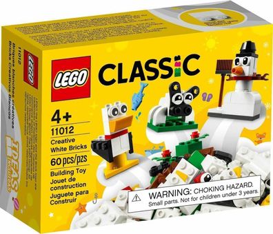 Lego® Classic 11012 Kreativ-Bauset mit weissen Steinen - neu, ovp