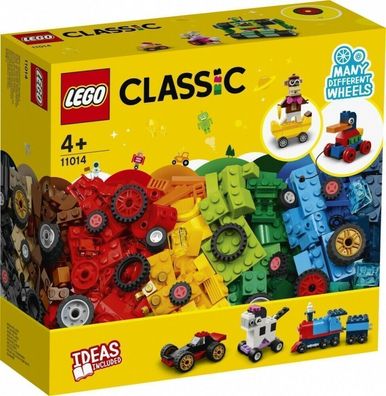 Lego® Classic 11014 Steinebox mit Rädern - neu, ovp