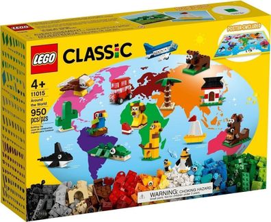 Lego® Classic 11015 Einmal um die Welt - Bausteine - neu, ovp