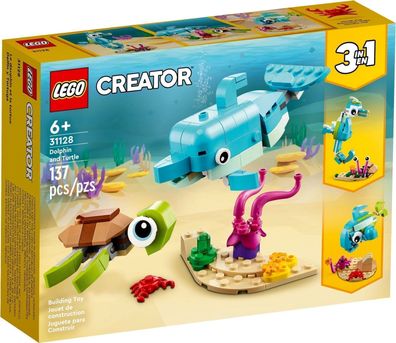 Lego® Creator 31128 Delfin und Schildkröte - neu, ovp