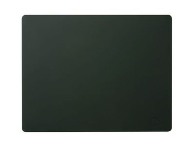 Tischset Platzset Square rechteckig L (35x45cm) Softbuck Leder - LindDNA