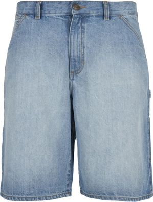 Urban Classics Carpenter Jeans Shorts Lighter Washed