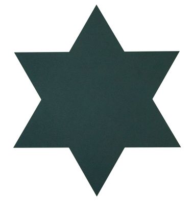 Tischset Platzset Stern (34x34cm) Nupo Leder - LindDNA