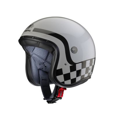 Caberg Motorrad Helm Jethelm Freeride Formula Gray/ Black
