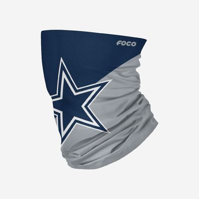 Dallas Cowboys Multifunktionstuch Logo American Football Blau/ Grau