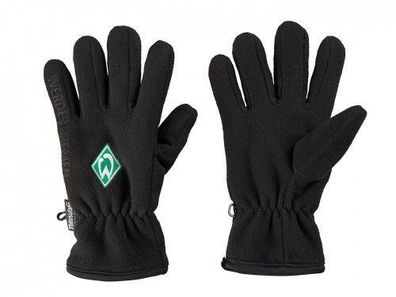 SV Werder Bremen Fleece-Handschuhe Fussball Grau