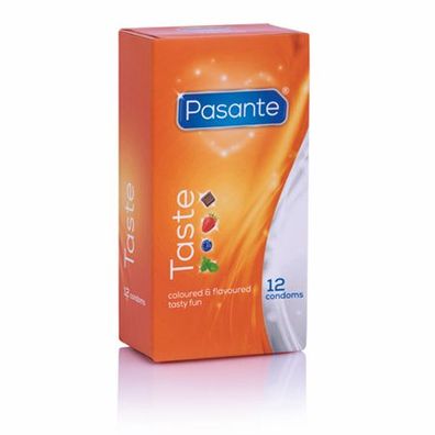 Pasante - Kondome mit Geschmack - 12 Stück