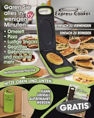 Express Cooker Multigrill für die Küche - Grün