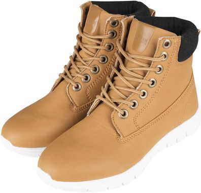 Urban Classics Schuhe Runner Boots Camel/ Black/ White