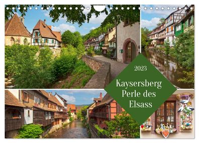 Kaisersberg Perle des Elsass 2023 Wandkalender