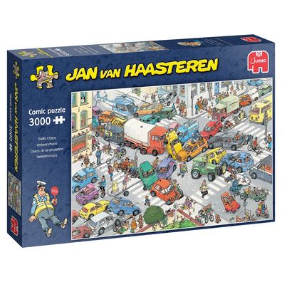 Jumbo 20074 Jan van Haasteren Verkehrschaos 3000 Teile Puzzle