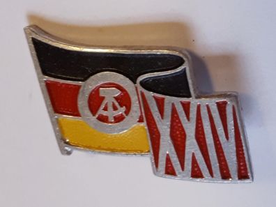 DDR Abzeichen Anstecker XXIV. Jahre DDR