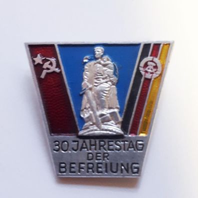 DDR Abzeichen Anstecker 30. Jahrestag der Befreiung