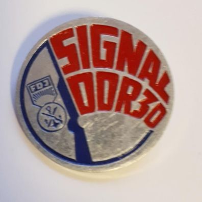 DDR Abzeichen FDJ Signal DDR 30