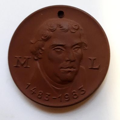 DDR Medaille Martin Luther Lutherrose 500. Geburtstag