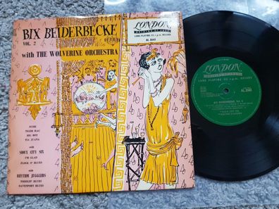 Bix Beiderbecke Volume 2 UK 10'' Vinyl LP/ Wolverine Orchestra/ Sioux City Six