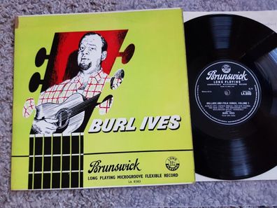 Burl Ives - Ballads and Folk Songs Volume 1 UK 10'' Vinyl LP