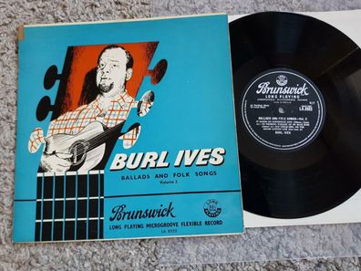 Burl Ives - Ballads and Folk Songs Vol. 1 UK 10'' Vinyl LP