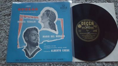 Renata Tebaldi/ Mario del Monaco/ Alberto Erede - Otello 10'' Vinyl LP