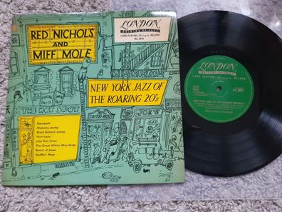 Red Nichols and Miff Mole - New York Jazz of the roaring 20's UK 10'' Vinyl LP