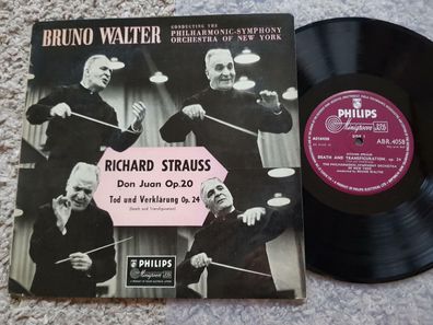 Bruno Walter - Richard Strauss Don Juan Op. 20 UK 10'' Vinyl LP