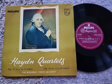 The Budapest String Quartet - Haydn Quartets UK 10'' Vinyl LP