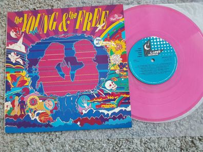 The Young & The Free UK 10'' Pink Vinyl LP/ Vietnamese Rose/ Active Restraint