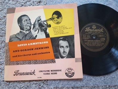 Louis Armstrong and Gordon Jenkins UK 10'' Vinyl LP