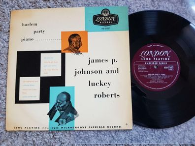 James P. Johnson & Luckey Roberts - Harlem party piano UK 10'' Vinyl LP