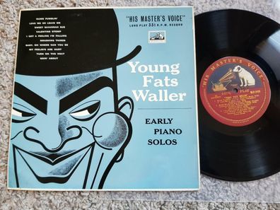 Young Fats Waller - Early piano solos UK 10'' Vinyl LP