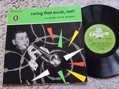 Nat Gonella and his Georgians - Swing that music, Nat! UK 10'' Vinyl LP