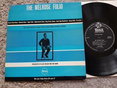 Alex Welsh - The Melrose Folio UK 10'' Vinyl LP
