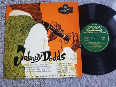 Johnny Dodds Volume 3 UK 10'' Vinyl LP