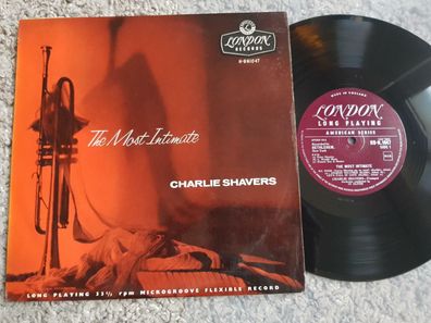 Charlie Shavers - The most intimate UK 10'' Vinyl LP