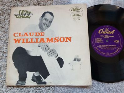 Kenton Jazz Presents The Claude Williamson Trio UK 10'' Vinyl LP
