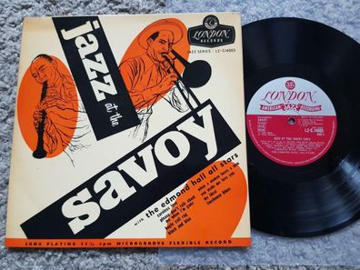 The Edmond Hall All Stars - Jazz at the Savoy UK 10'' Vinyl LP