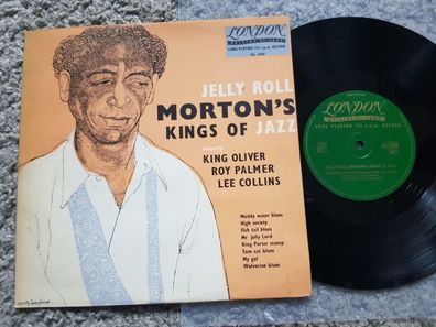 Jelly Roll Morton's Kings of Jazz UK 10'' Vinyl LP