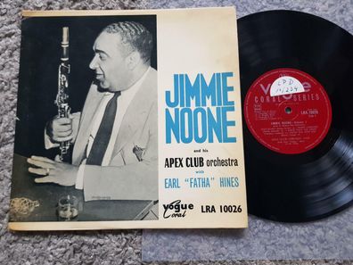 Jimmie Noone with Earl Fatha Hines UK 10'' Vinyl LP